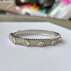 Chic Two-Tone Women's Bracelet